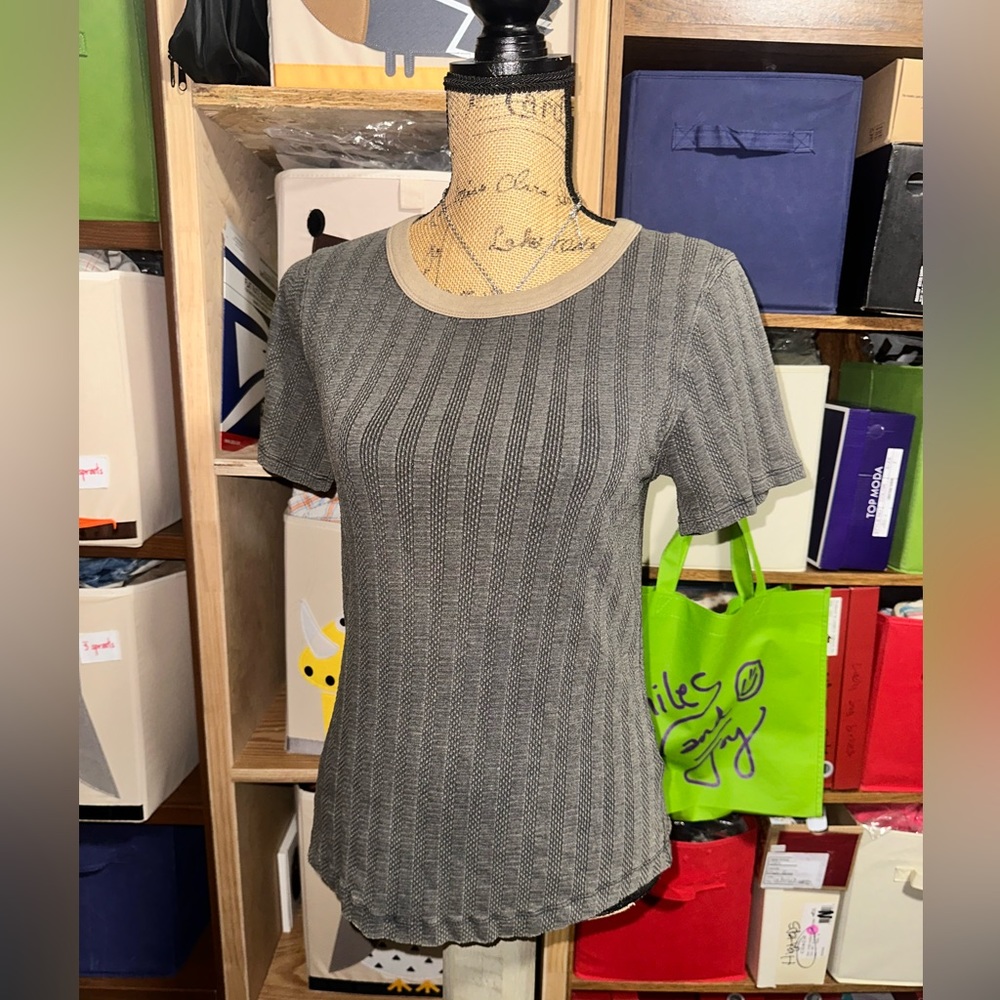 Free people Olive 🫒 short sleeve shirt